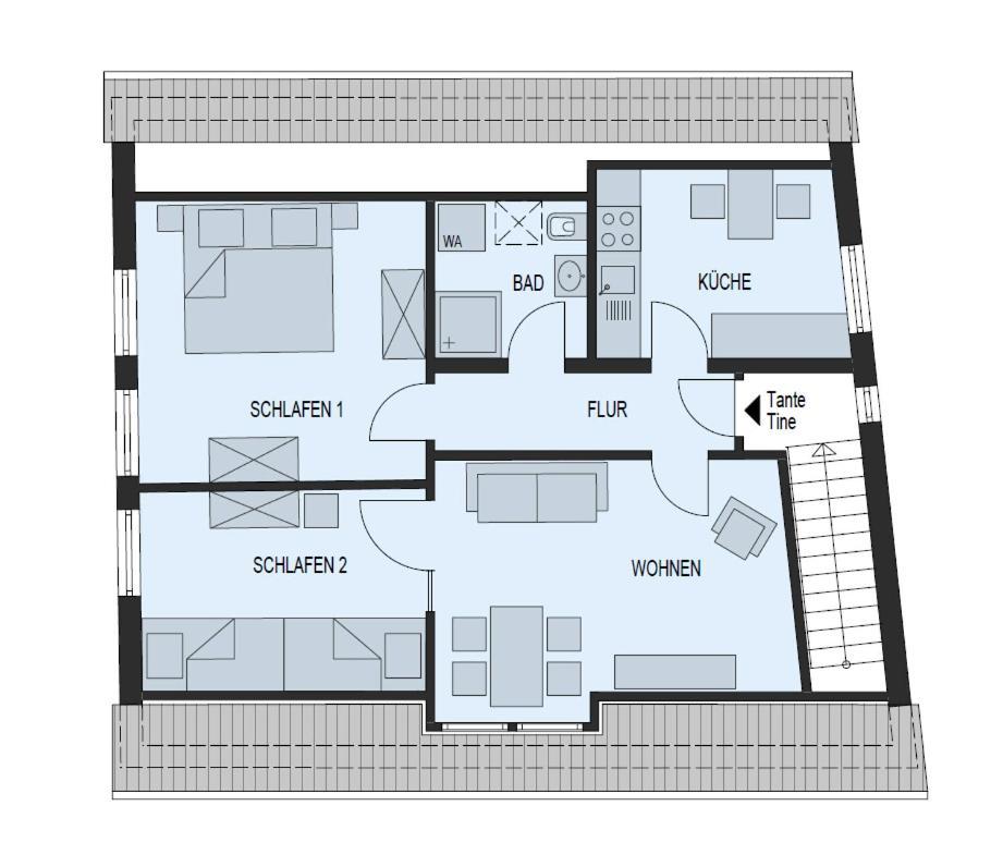 Tante Tine Apartamento Husum  Exterior foto